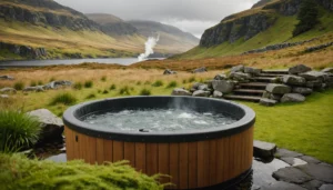 bain ecossais pied