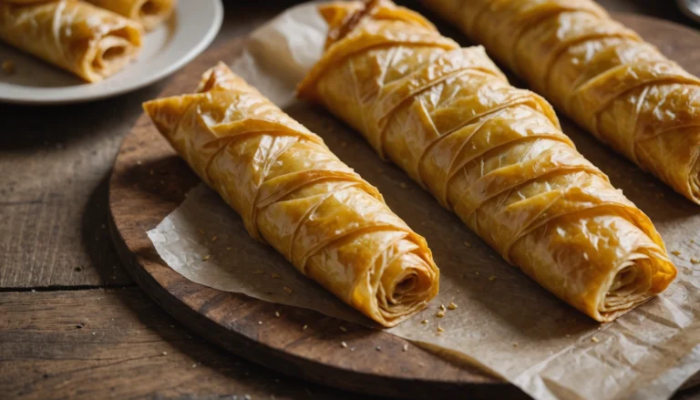 tarte croustillante feuille de brick