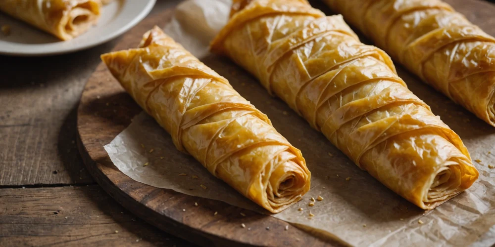 tarte croustillante feuille de brick
